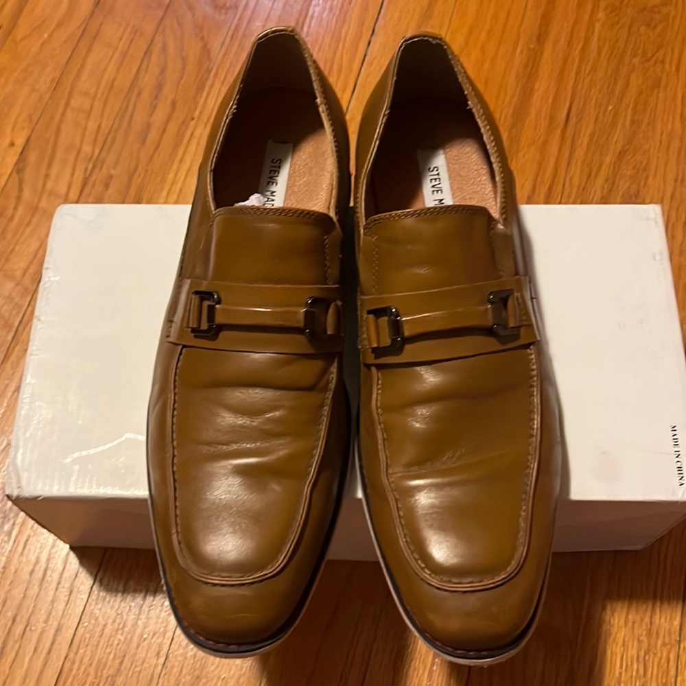 Steve Madden men tan shoes